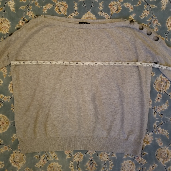Theory Light Grey Sweater - Picture 4 of 7